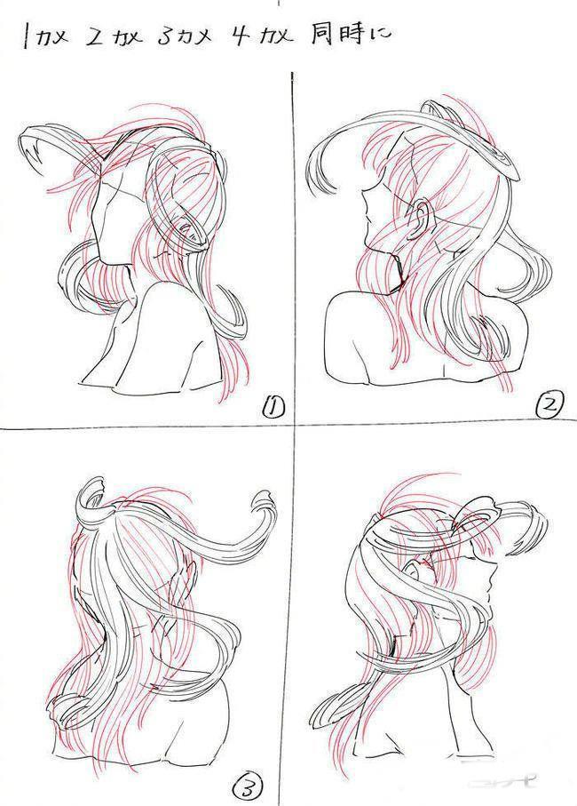 【精品】动漫人物头发怎么画？教你如何绘制人物头发的技巧！