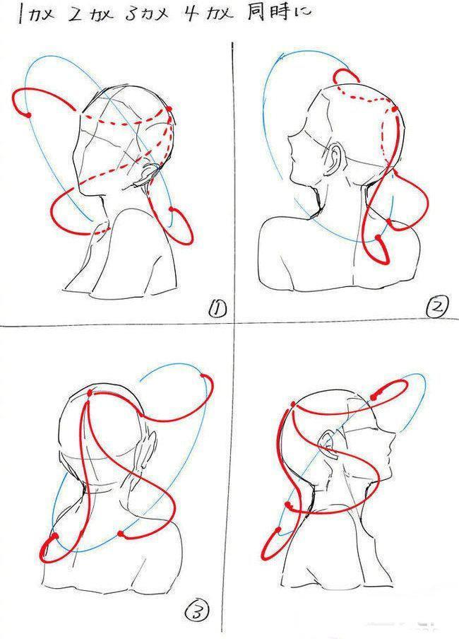 【精品】动漫人物头发怎么画？教你如何绘制人物头发的技巧！