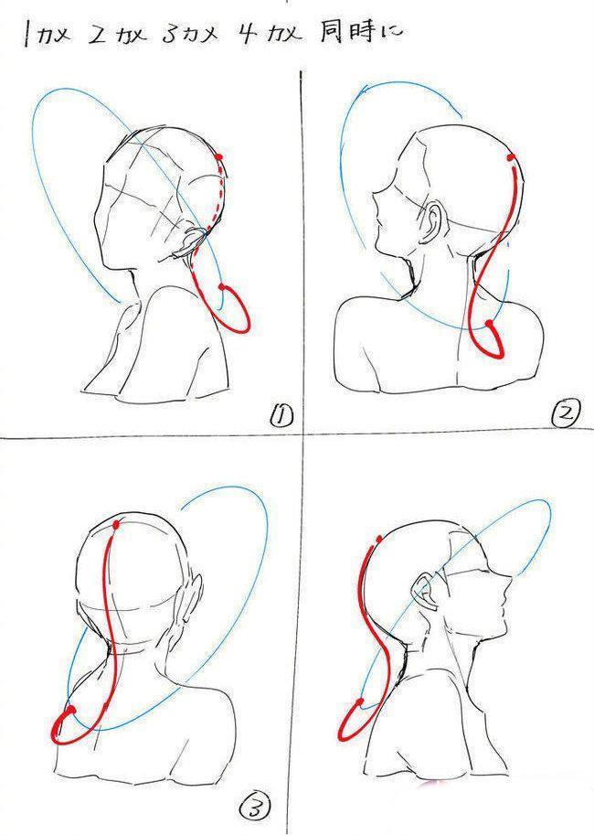 【精品】动漫人物头发怎么画？教你如何绘制人物头发的技巧！