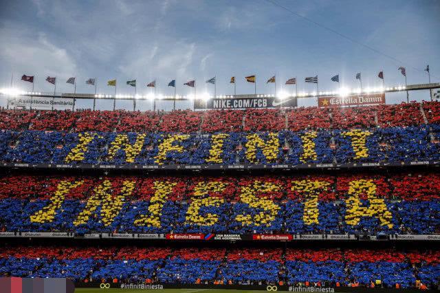 伊涅斯塔:22年,巴塞罗那永远的8号!