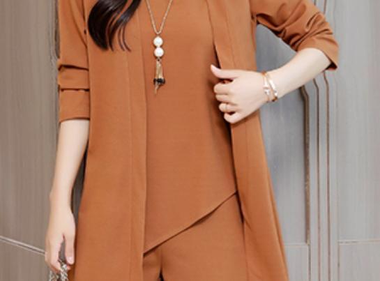 新式阔腿裤套装走红，轻薄透气又时髦，春游穿回头率爆表