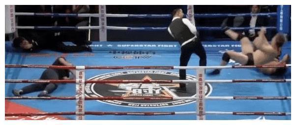 日本选手朝中国裁判脸上喷水，遭到裁判踢倒在地，这过程真是解气