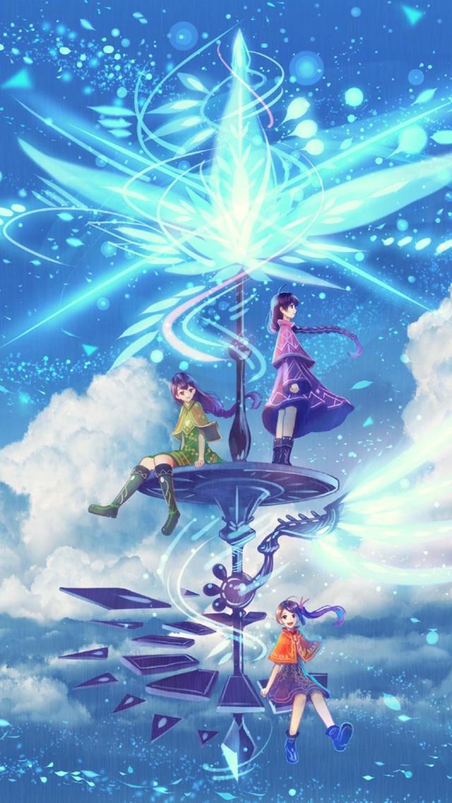 「安卓苹果2k超清壁纸」浪漫二次元风景手机高清壁纸