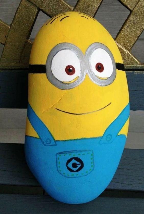 幼儿园手工作业:简单的石头画大全,教宝宝将石头玩出各种花样!