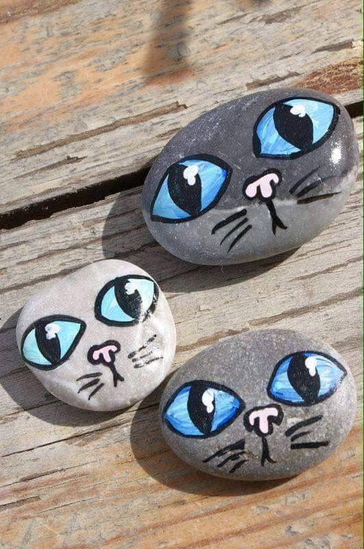 幼儿园手工作业:简单的石头画大全,教宝宝将石头玩出各种花样!