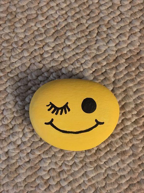 幼儿园手工作业:简单的石头画大全,教宝宝将石头玩出各种花样!