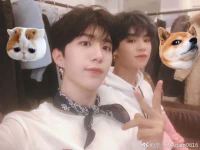 ​皇权富贵合照 范丞丞Justin合照来啦，好帅气的两位小王子