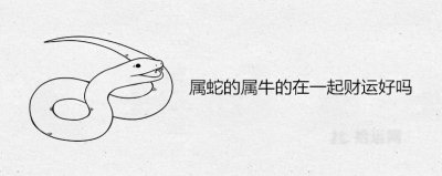 ​属蛇的人和什么属相的人合伙做生意有利于求财合财