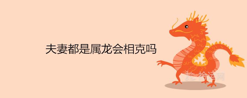 夫妻都是属龙会相克吗 为什么两条龙不能结婚