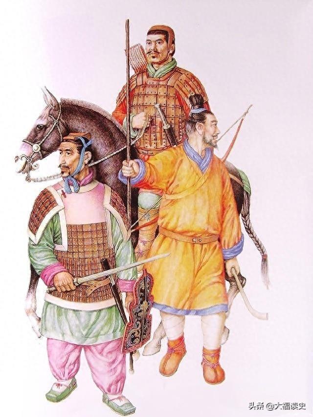 21张中国古代武将复原图,商朝有型,唐朝最帅,宋朝颓废