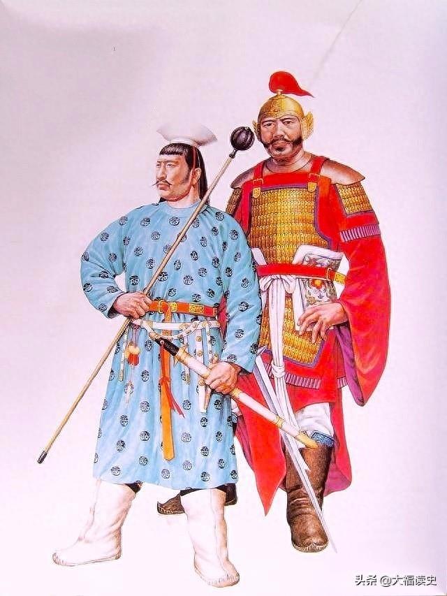 21张中国古代武将复原图,商朝有型,唐朝最帅,宋朝颓废