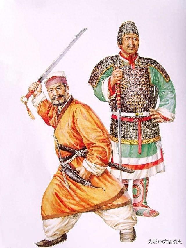 21张中国古代武将复原图,商朝有型,唐朝最帅,宋朝颓废