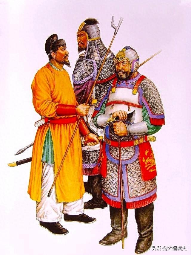 21张中国古代武将复原图,商朝有型,唐朝最帅,宋朝颓废