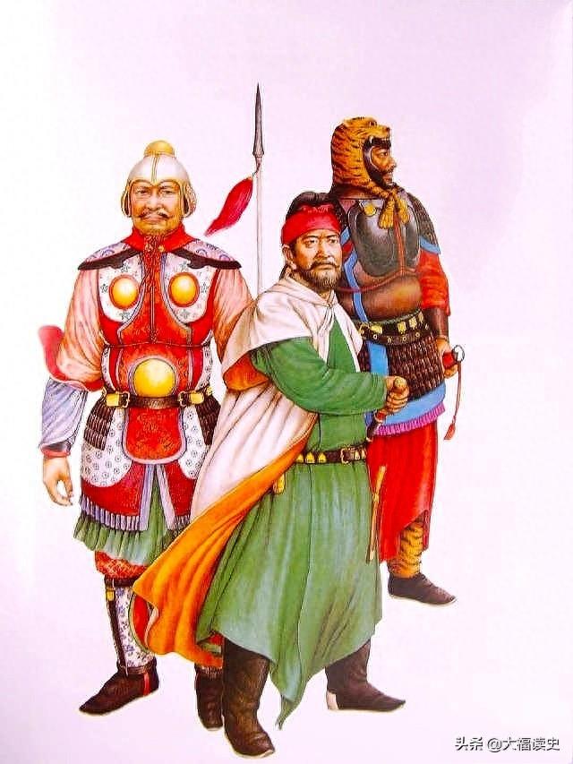 21张中国古代武将复原图,商朝有型,唐朝最帅,宋朝颓废