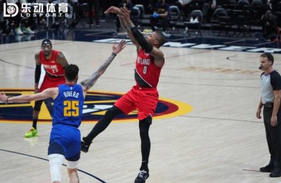 ​NBA直播：掘金战胜开拓者，双加时最燃天王山，利拉德55+12成空砍