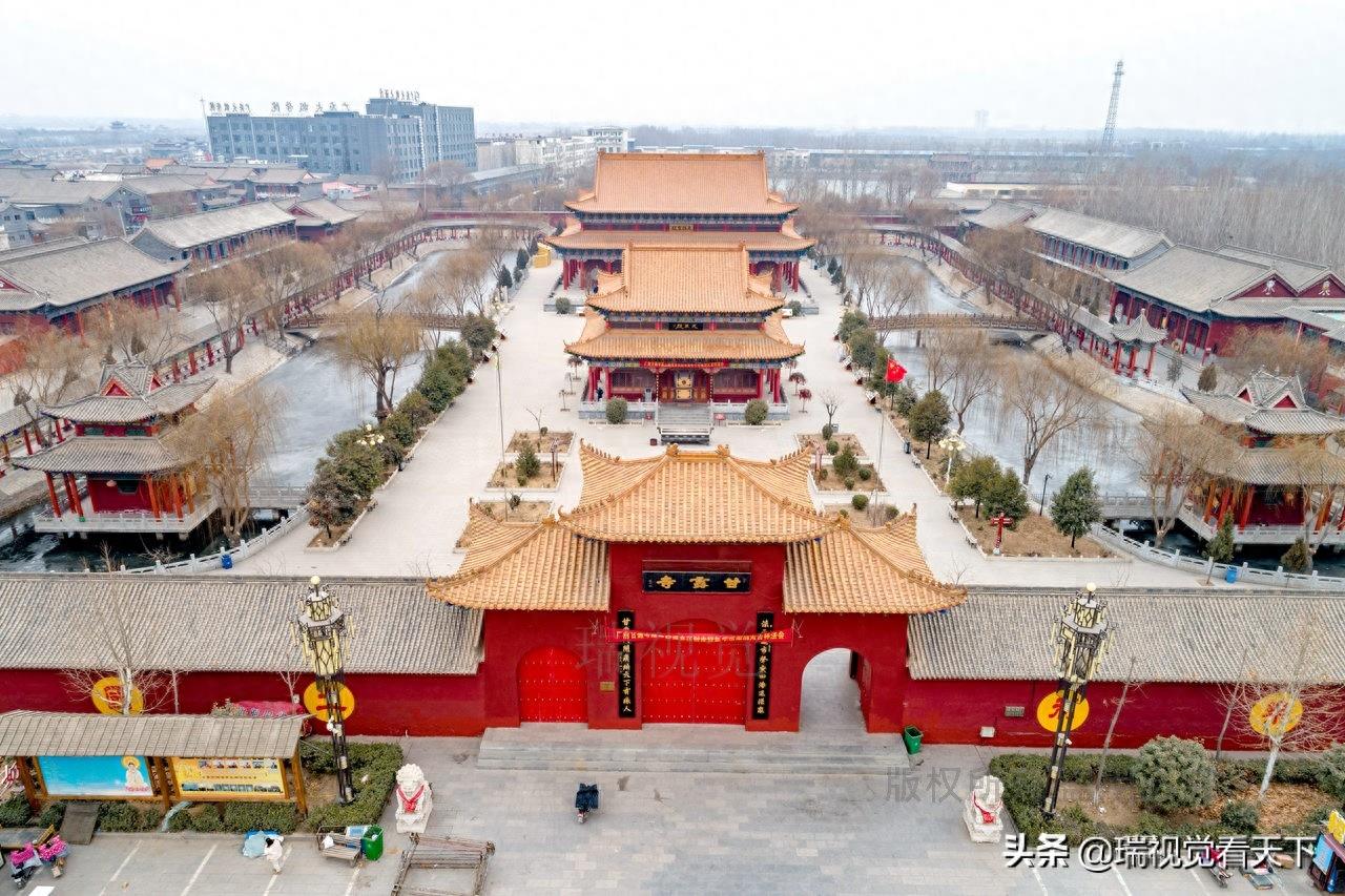 河北邯郸:广府古城套票90元,这个寺庙免费,中国女像观音出家地