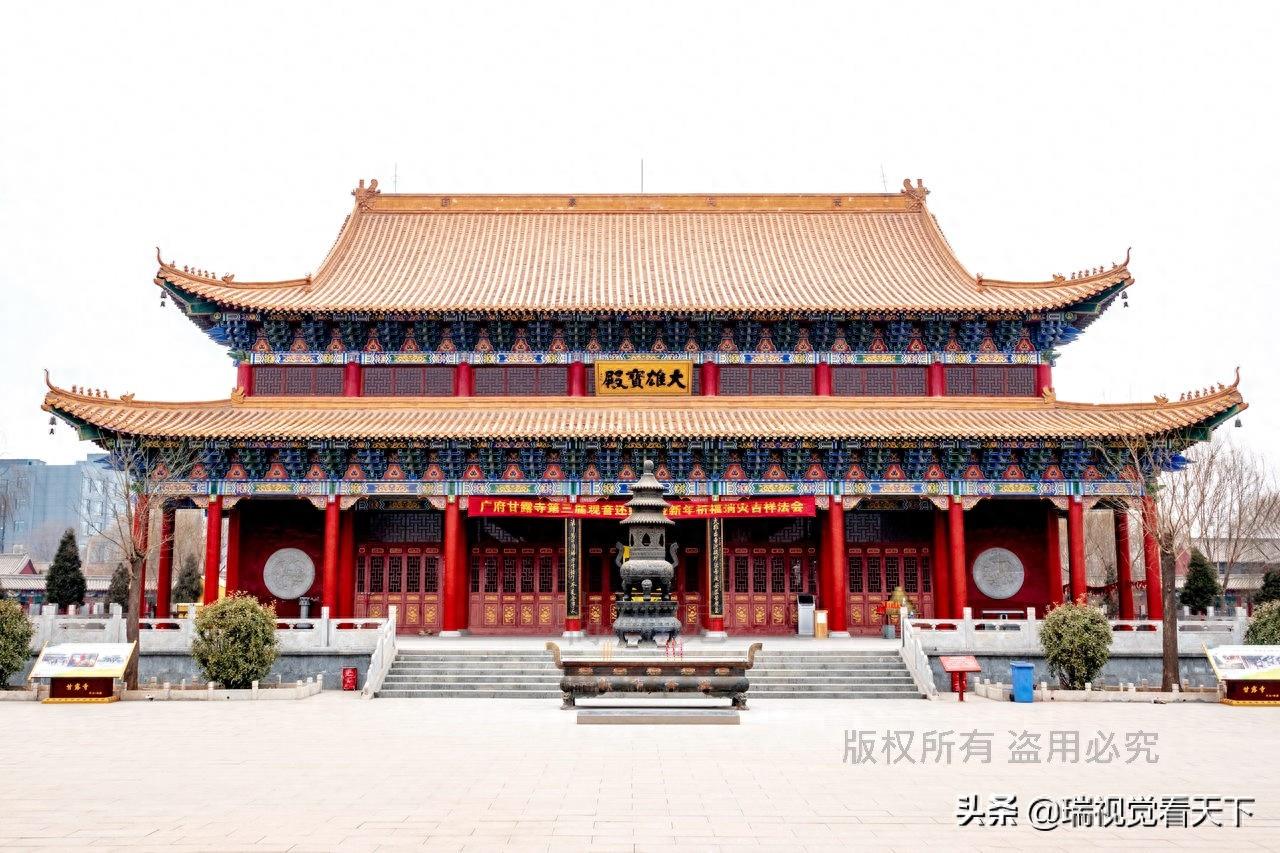 河北邯郸:广府古城套票90元,这个寺庙免费,中国女像观音出家地