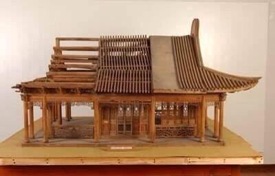 中国古代古建筑模型欣赏