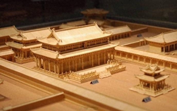 中国古代古建筑模型欣赏