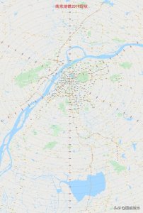 ​南京地铁总览高清图集（现今--2030年）