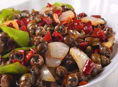 ​螺的尾部能不能吃，里面是黄还是屎？以后吃螺要注意了