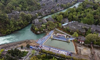 ​又是一年春灌时 都江堰“放水大典”再现千年盛况