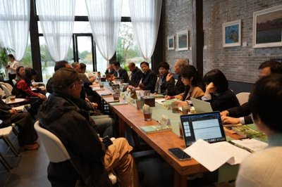 ​“靳江河的故事”——刘勉怡·肖辉跃生态文学艺术展启幕