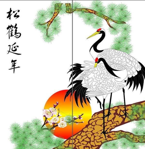 鹤代表什么象征意义,仙鹤在古代中的象征意义,求?图2