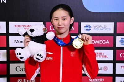 ​世界杯三连冠！陈芋汐对全红婵战绩改为10比5，两人各差一金就是全满贯