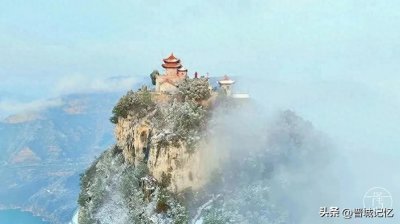 ​晋城四大名胜之一，珏山雪景