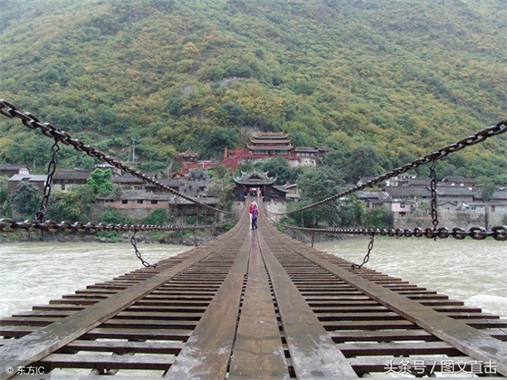 当年泸定桥现在是什么样子？5幅图带你同游四川大渡河上泸定桥