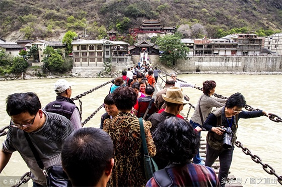 当年泸定桥现在是什么样子？5幅图带你同游四川大渡河上泸定桥