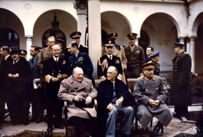 ​二战前的雅尔塔会议三巨头各有自己的如意算盘