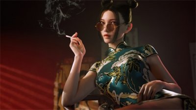 ​旗袍美女的高雅之美——电脑壁纸精选