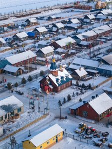 ​漠河必打卡的景点北极村看看你去过吗？