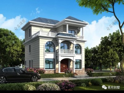 ​10套三层乡村小别墅，每一套都是小面宽，再不用担心宅基地小