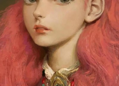 ​十二星座晚礼服画画 十二星座专属手绘古风红色长裙